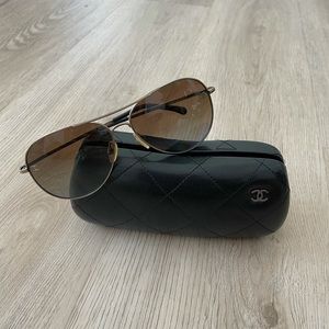 Chanel aviators